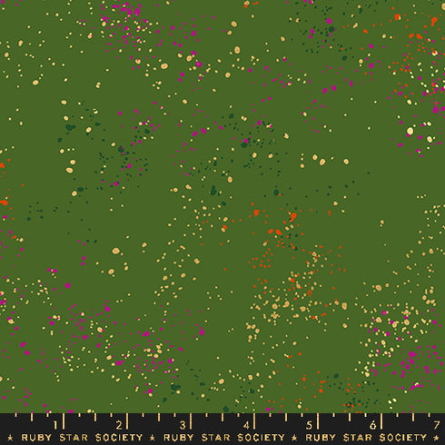 Speckled 2024 Metallic Sarah Green RS5027 115M - Ruby Star Society Sold by the Half Yard
